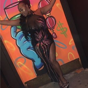 Rare find sequin maxi dress